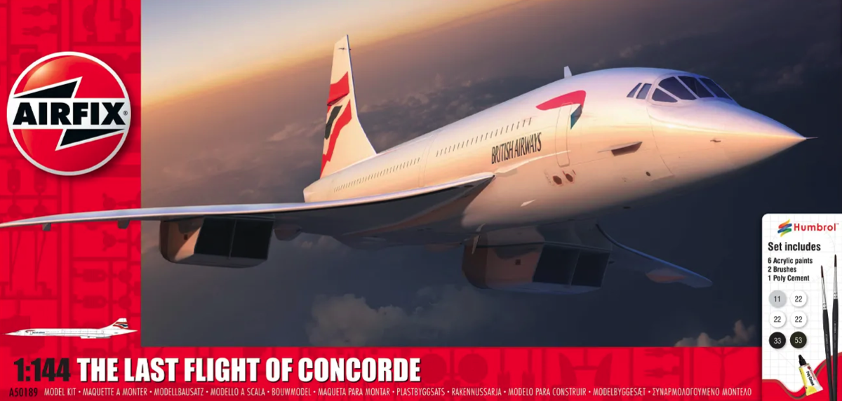 The Last Flight of Concorde Airfix 50189