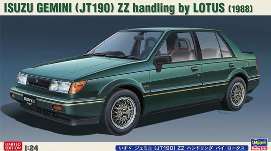 Isuzu Gemini (JT190) ZZ handling by Lotus (1988) Hasegawa 20355