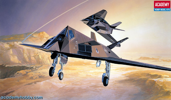 F-117A Stealth Fighter/Bomber Academy 12475