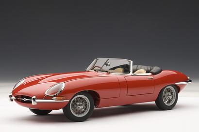 Jaguar E Type Roadster Series I - Die-cast model - AutoArt 73601