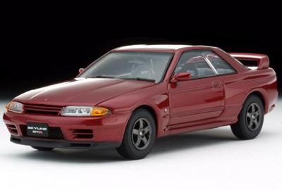 Nissan Skyline GTR (R32) (red) - Die-cast model - Kyosho 03221R