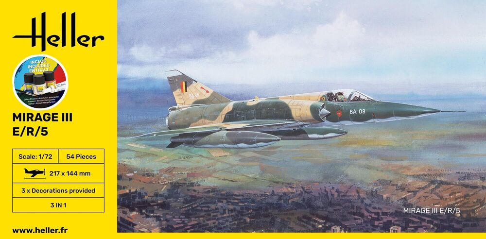 Mirage III E/R/5 - Starter Set Heller 56323