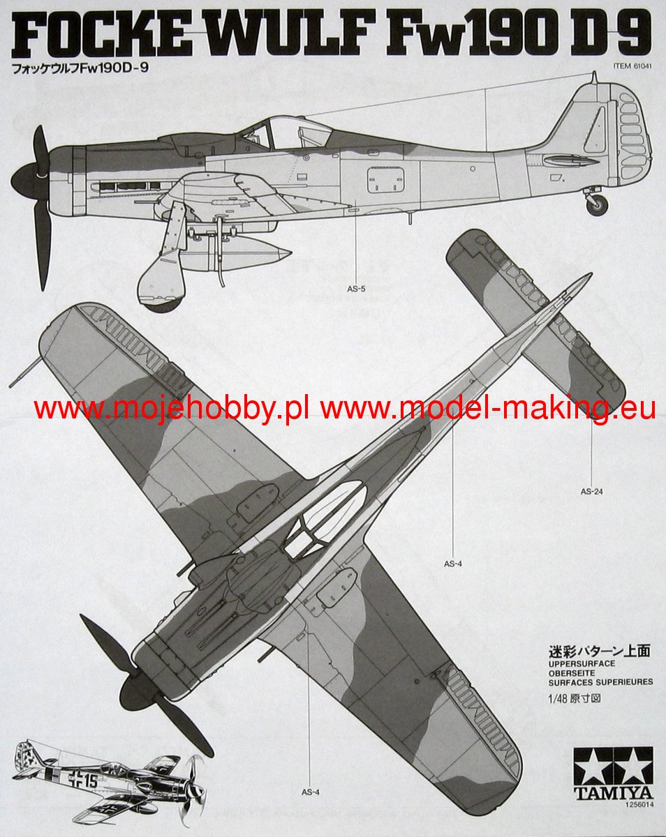 Focke Wulf FW190 D9 Tamiya 61041