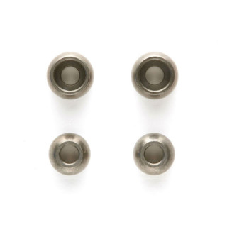 F104 メッシュホイールセット(ラバータイヤ用 ホワイト) [OP-1528