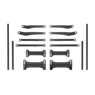 アルミサーボマウントセット DT02用 [TADT-002BU] - スーパーラジコン