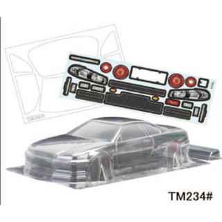 1/10ミニシャーシ用シビック TYPE R(FD2) 225mm [ABC-67326