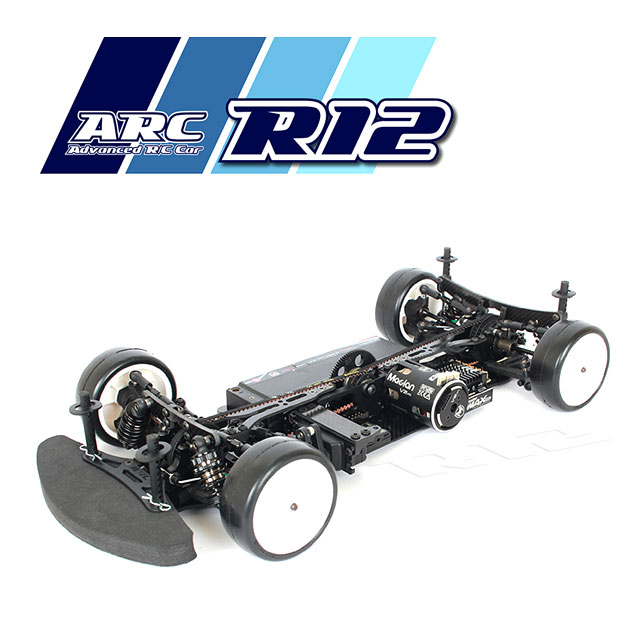 ARC R12 カーボン&アルミ Wシャーシ仕様 1/10ツーリング [R100024W