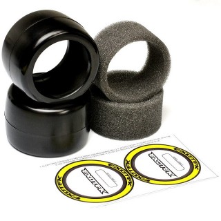 1/10F1ラバータイヤR 28X(ダブルレッド/スーパーソフト) [#2133