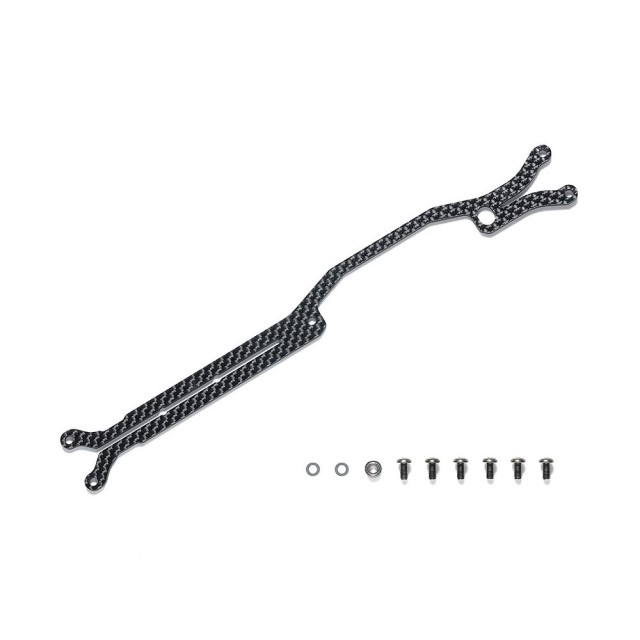 TA08R カーボンアッパーデッキ(2.0mm厚) [OP-2082] - スーパーラジコン