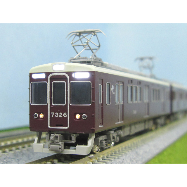 阪急7300系 (京都線・7326編成)増結用先頭車2両セット(動力無し