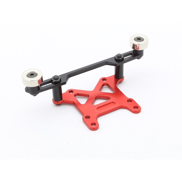 RDX用フロントマグネットボディマウント(アルミベースタイプ) レッド