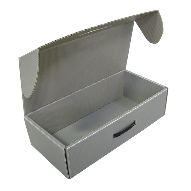 POWERS BOX(大) プラ段仕様グレー [PJ-0068GR] - スーパーラジコン