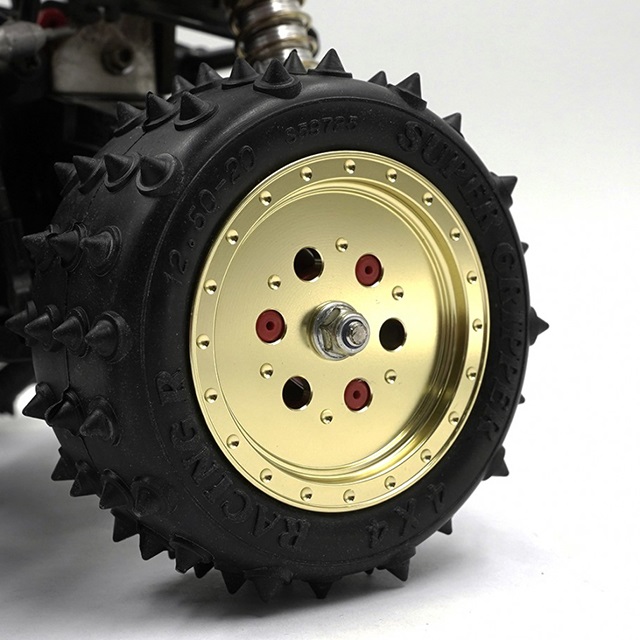 アルミCNCホイルセット ゴールド(ホットショット用) [WL-0174GD