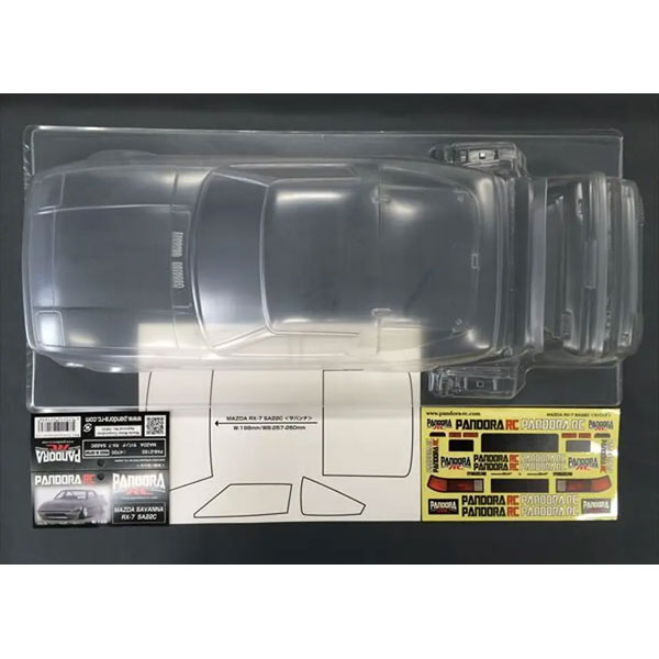 MAZDA サバンナ RX-7 SA22C ボディ [PAB-3183] - スーパーラジコン