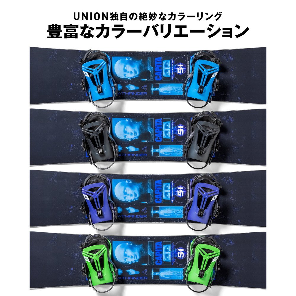 ユニオン（UNION）（メンズ、レディース）スノーボードビンディング 23