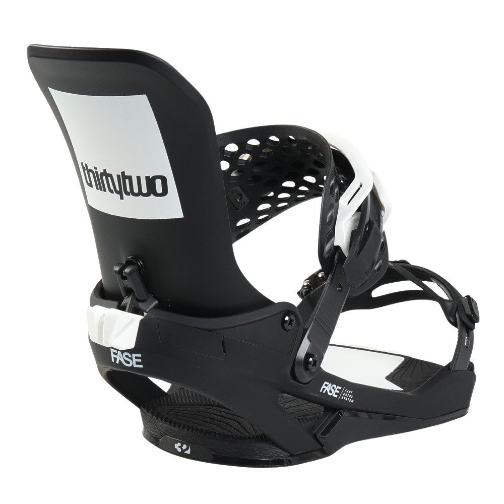 32（32）（メンズ）スノーボードビンディング 25 32FASE BLK