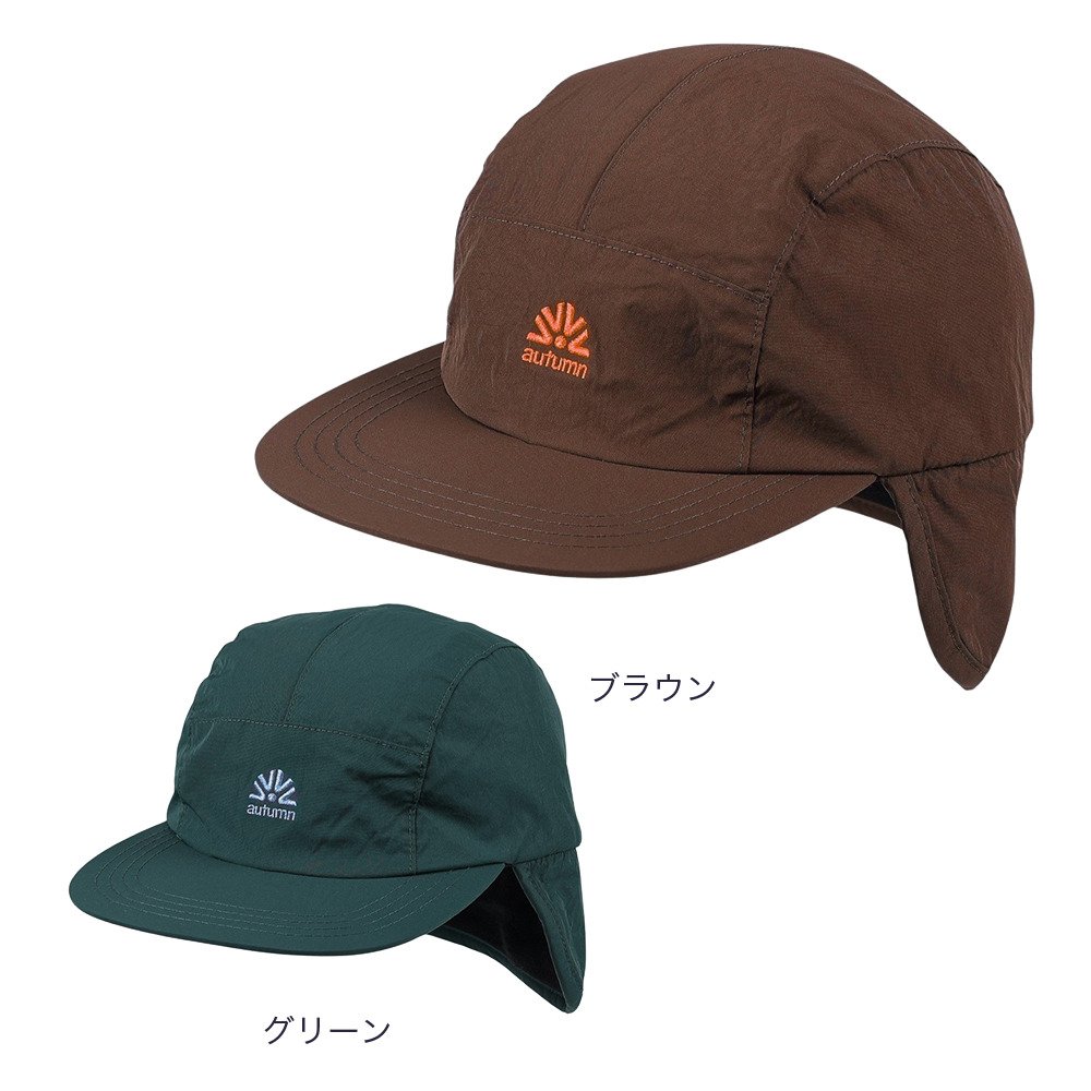 AUTUMN（AUTUMN）（メンズ）帽子 フラップキャップ DWR AT23 BROWN