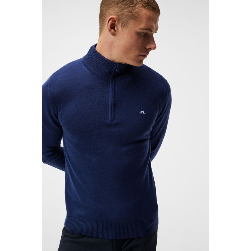 J.LINDEBERG（J.LINDEBERG）（メンズ）ゴルフウェア 長袖 Kian ハーフ