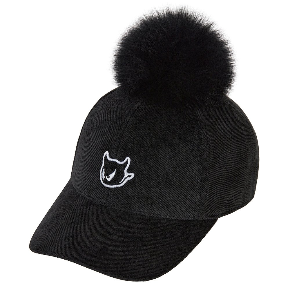 ワック（WAAC）（メンズ、レディース）帽子 ファーポンポンキャップ