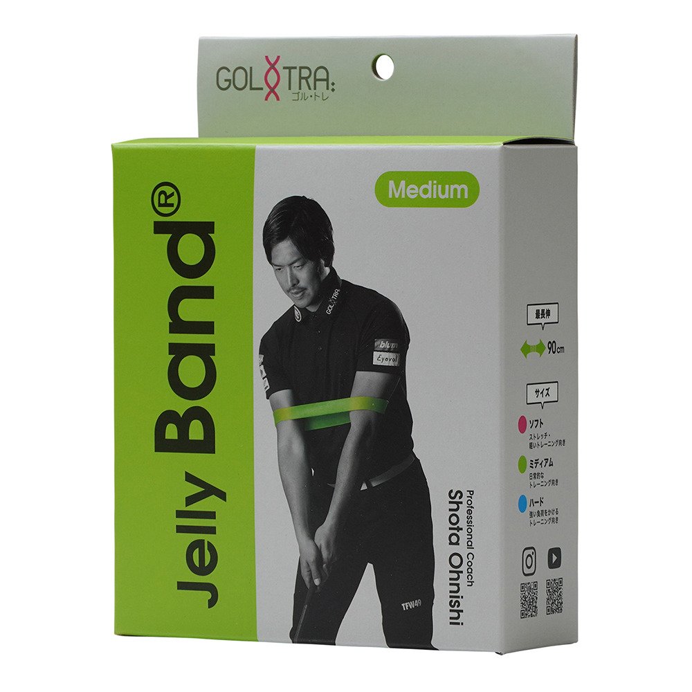ゴルトレ（メンズ、レディース）ゴルフトレーニング GOLTRA JELLY BAND
