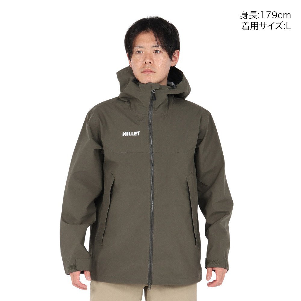 ミレー（Millet）（メンズ）レインジャケット 雨具 防水 TEMPETE