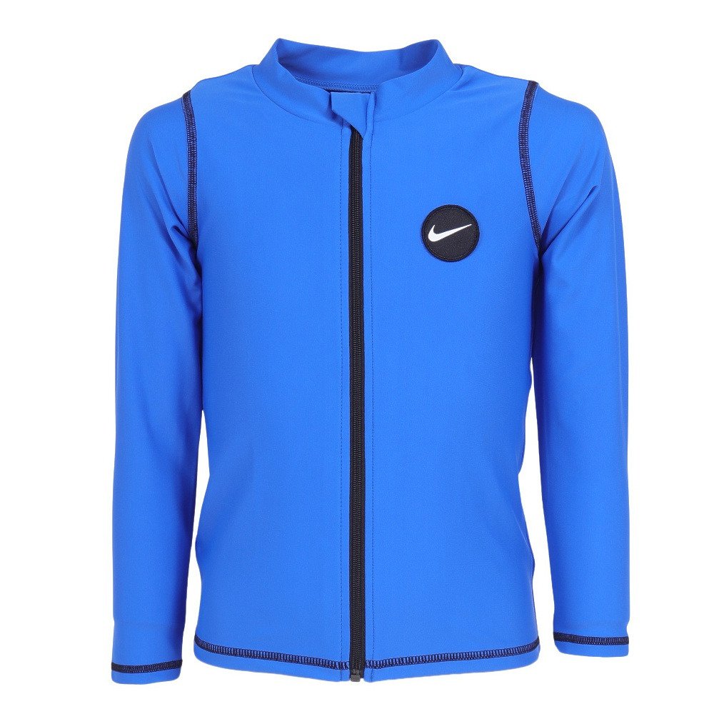 ナイキ（NIKE）（キッズ）ラッシュガード ハイドロガード 長袖 ジップ