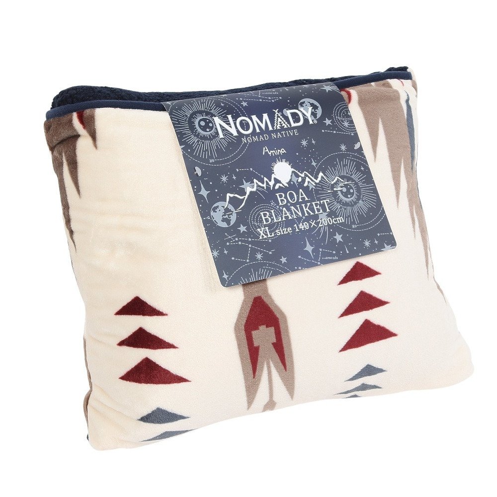 アミナ（amina）（メンズ、レディース）裏ボア NOMADY ブランケット XL