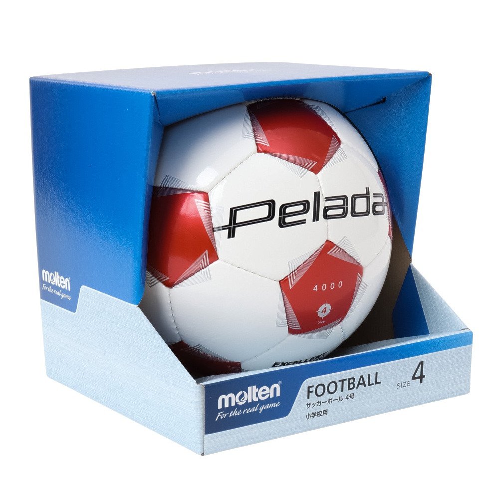 モルテン（molten）（キッズ）ジュニア サッカーボール 4号球 検定球