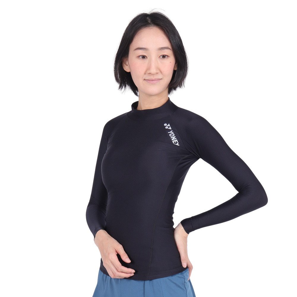 ヨネックス（YONEX）（レディース）テニスウェア ハイネック長袖シャツ