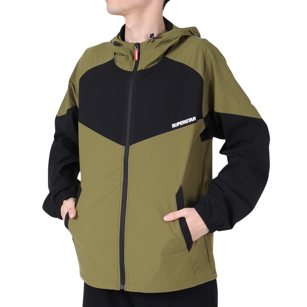 ミズノ（MIZUNO）（メンズ）ジャケット メンズ SUPERSTAR クロス