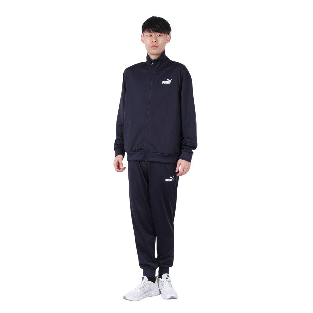 プーマ（PUMA）（メンズ）ESS ポリ スーツ 上下セット 687648 16 NVY