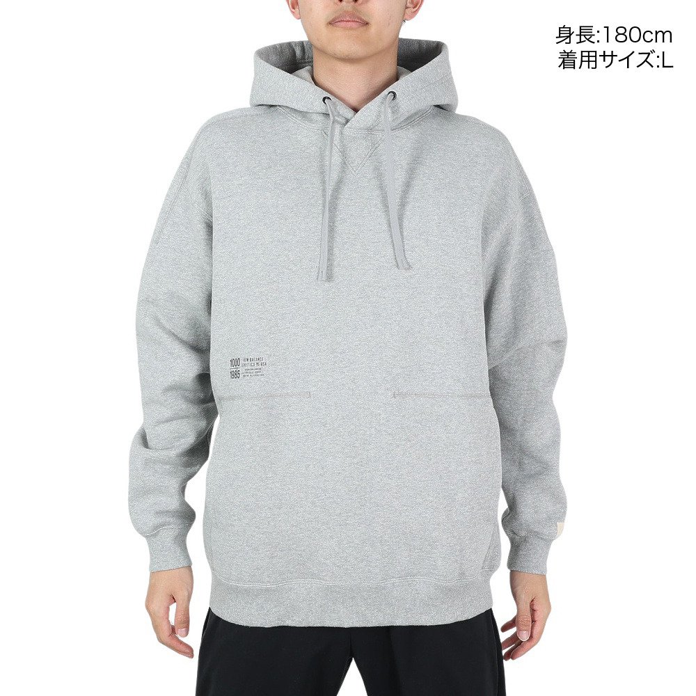 ニューバランス（new balance）（メンズ）パーカー メンズ 裏起毛 1000