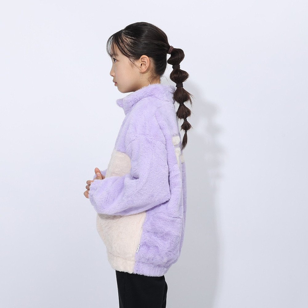 フィラ（FILA）（キッズ）ジュニア ボア ジャケット 144703-LAV