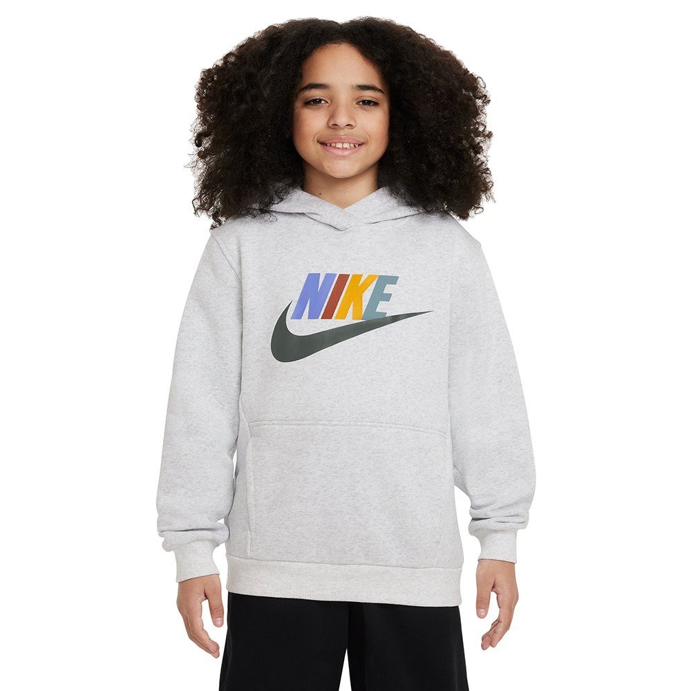 ナイキ（NIKE）（キッズ）YTH NSW クラブ フリース ハイブリッド 長袖