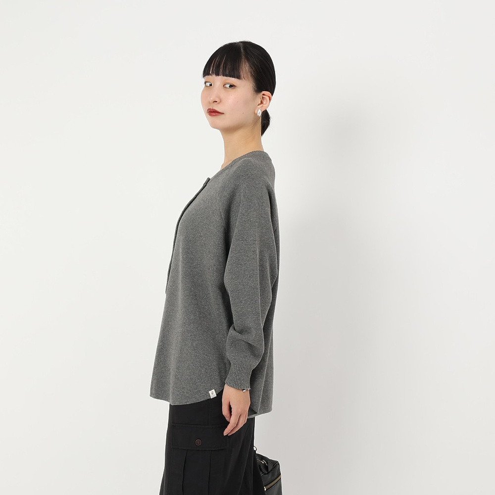 エルケクス（ELKEX）（レディース）長袖 HENRY ニット EKL5FA0018 CGRY