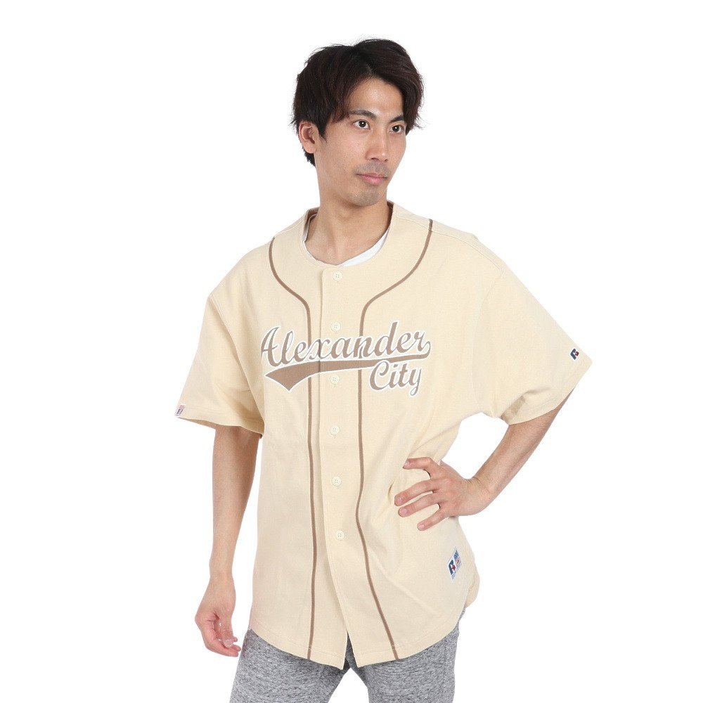 ラッセル（RUSSELL）（メンズ）ProCotton ベースボールシャツ