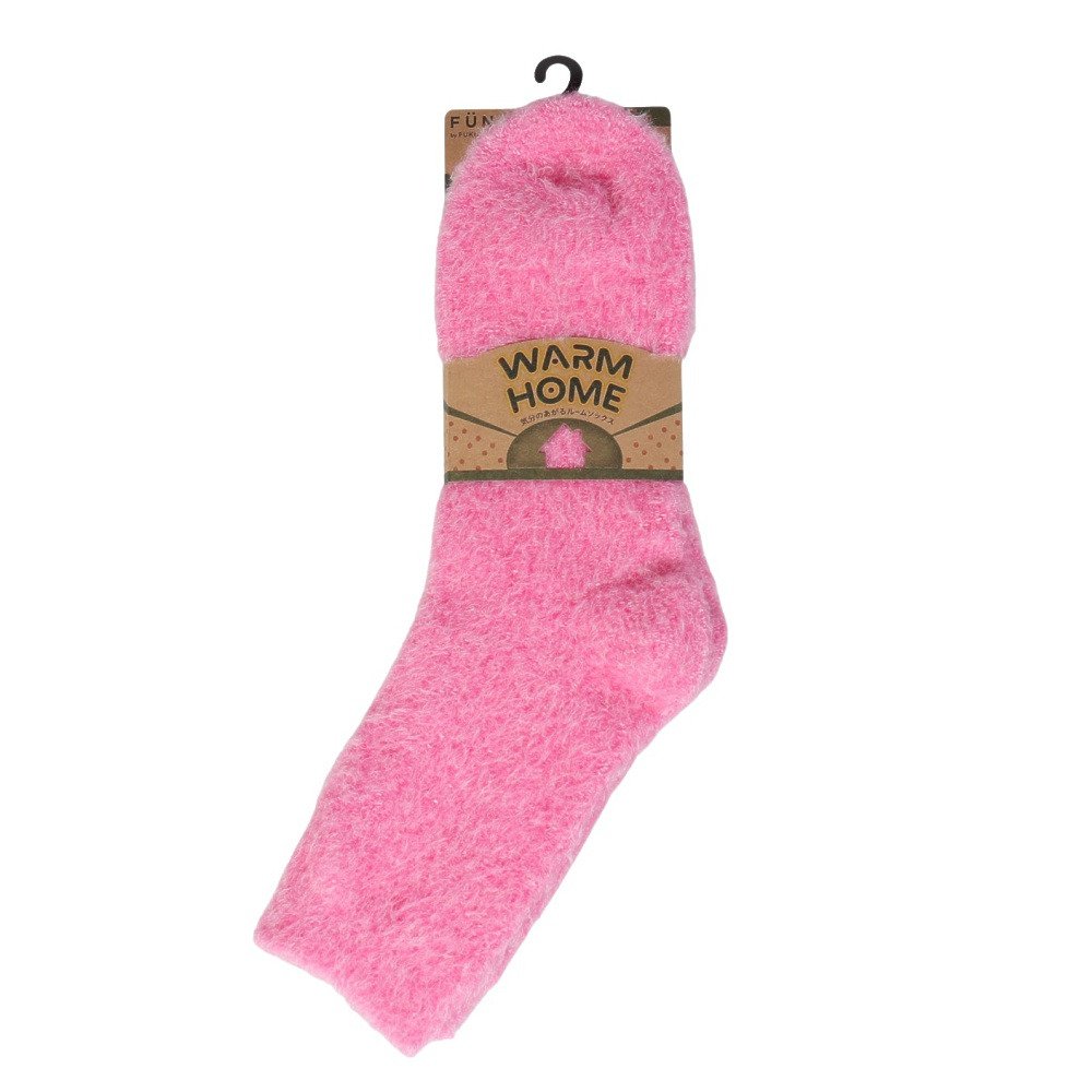 福助（FUKUSUKE）（メンズ）ルームソックス WARM HOME モヘアミドル丈