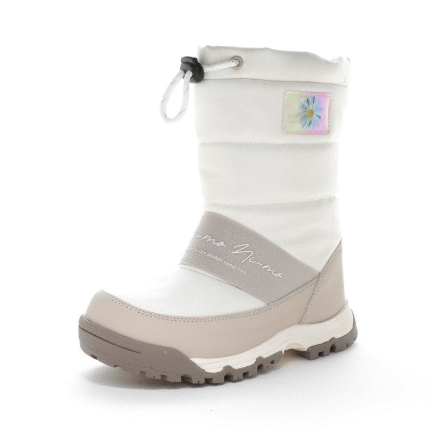 ムーンスター（MoonStar）（キッズ）ジュニアボアブーツ ガールズ