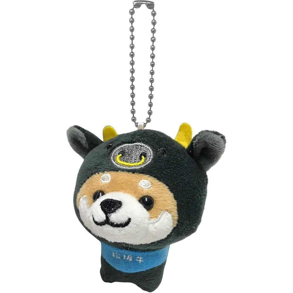 ミナミ（Minami）（キッズ）ぬいぐるみマメしば ボールチェーン 松阪牛