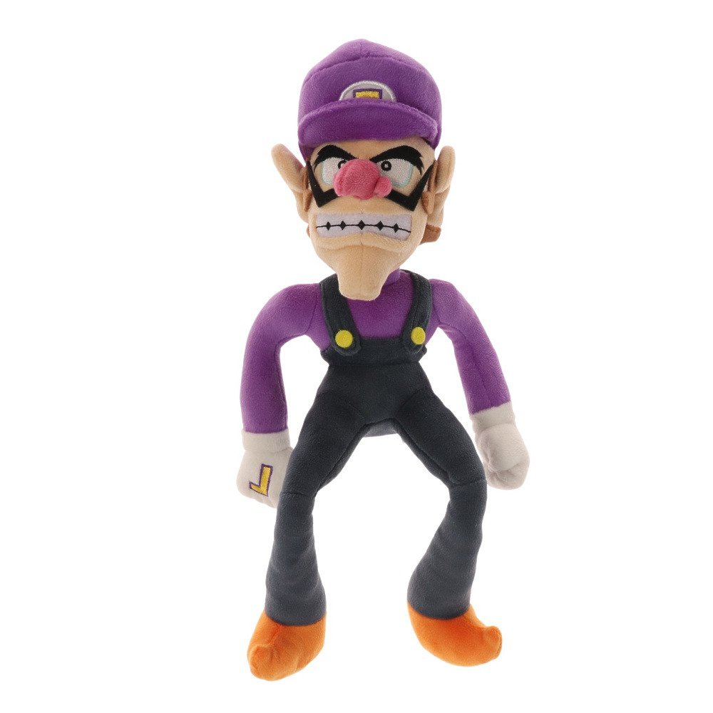 スーパーマリオ（Super mario）（キッズ）ワルイージ ぬいぐるみ S AC09