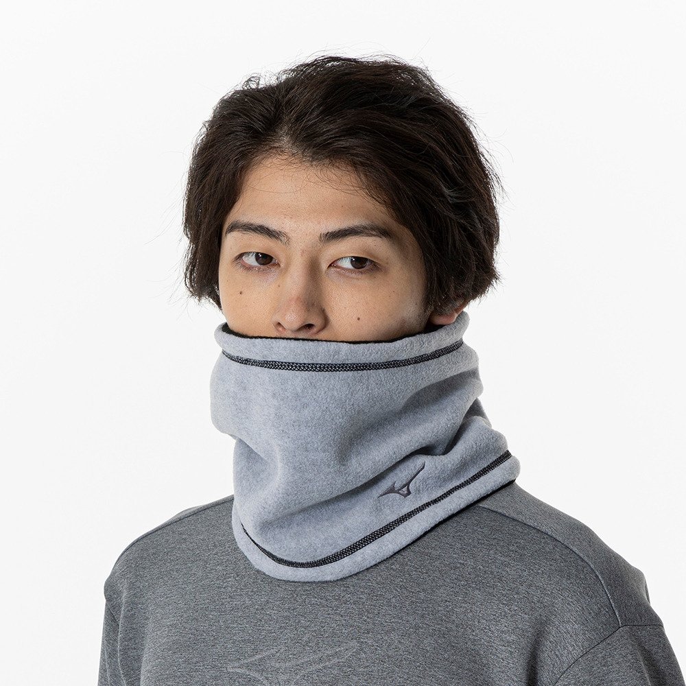 ミズノ（MIZUNO）（メンズ、レディース）リバーシブルネックウォーマー