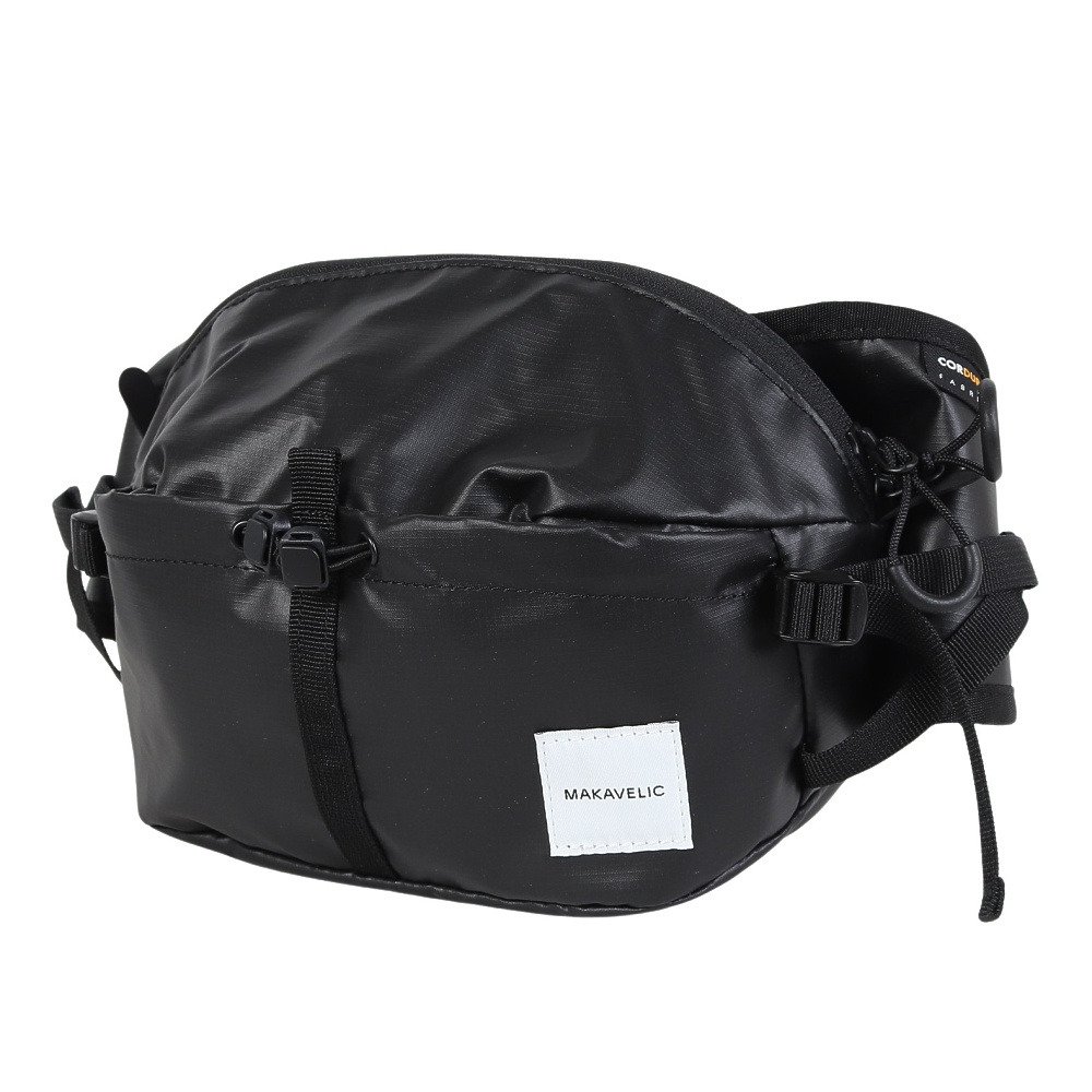 マキャベリック（MAKAVELIC）（メンズ、レディース）ウエストバッグ 黒
