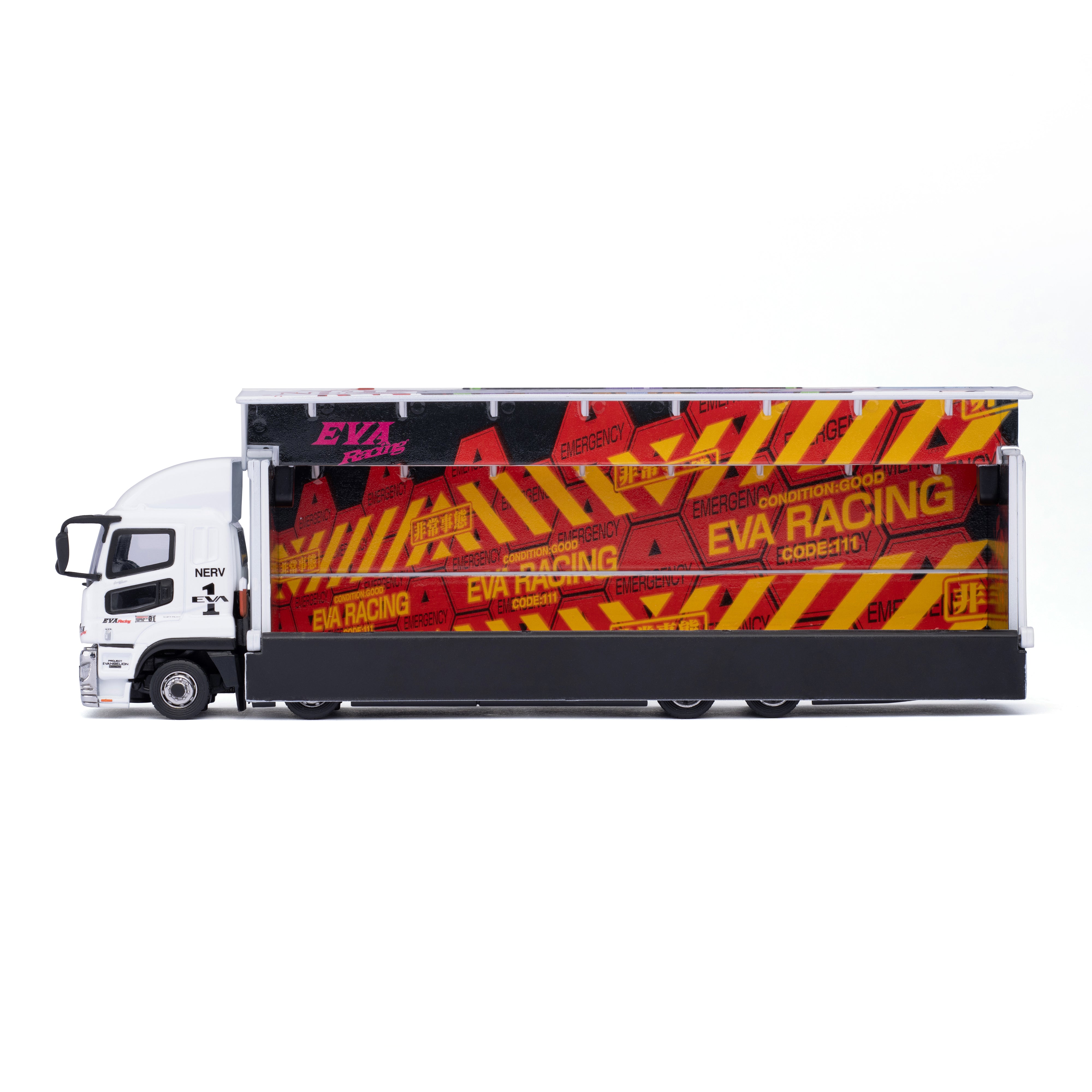 TARMAC WORKS＞1/64 Mitsubishi Fuso Super Great EVA RACING – サポルト