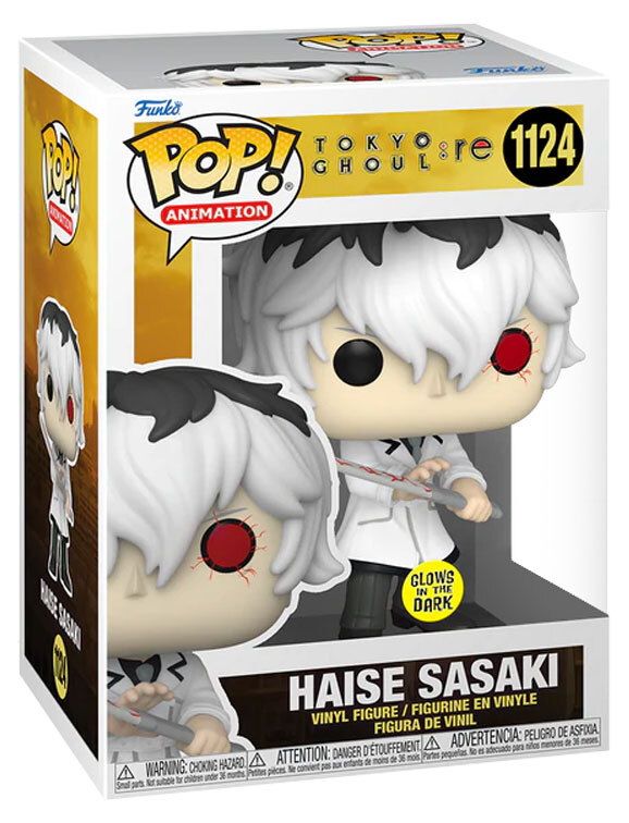 Funko POP! Animation Tokyo Ghoul:Re #1124 Haise Sasaski (Glows In