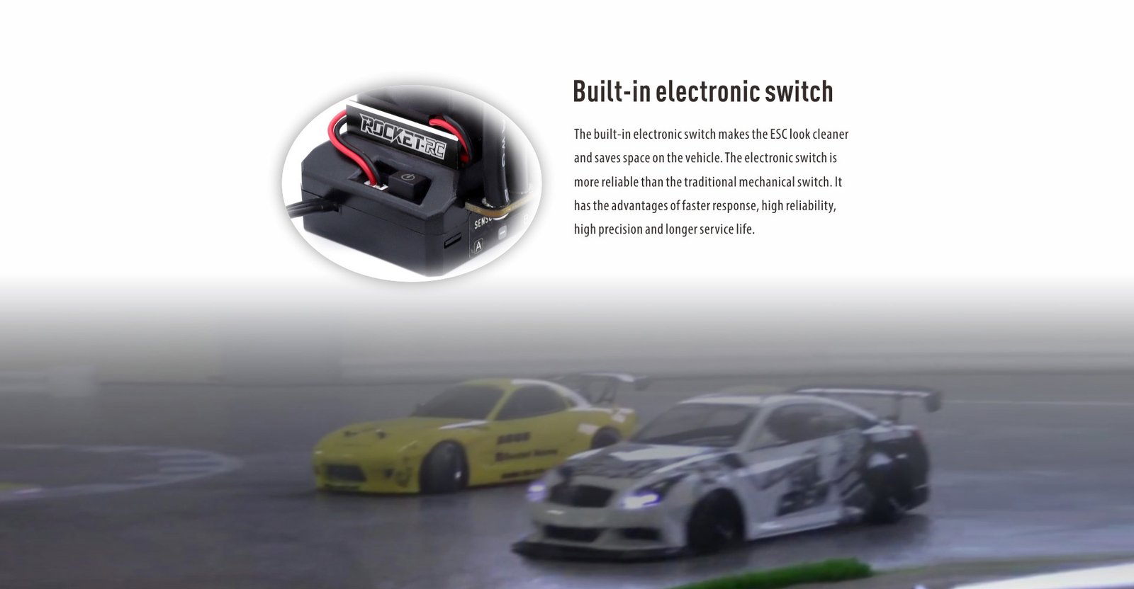 ROCKET-RC 130A Sensored Brushless ESC - Shenzhen Surpass Tech Co., Ltd
