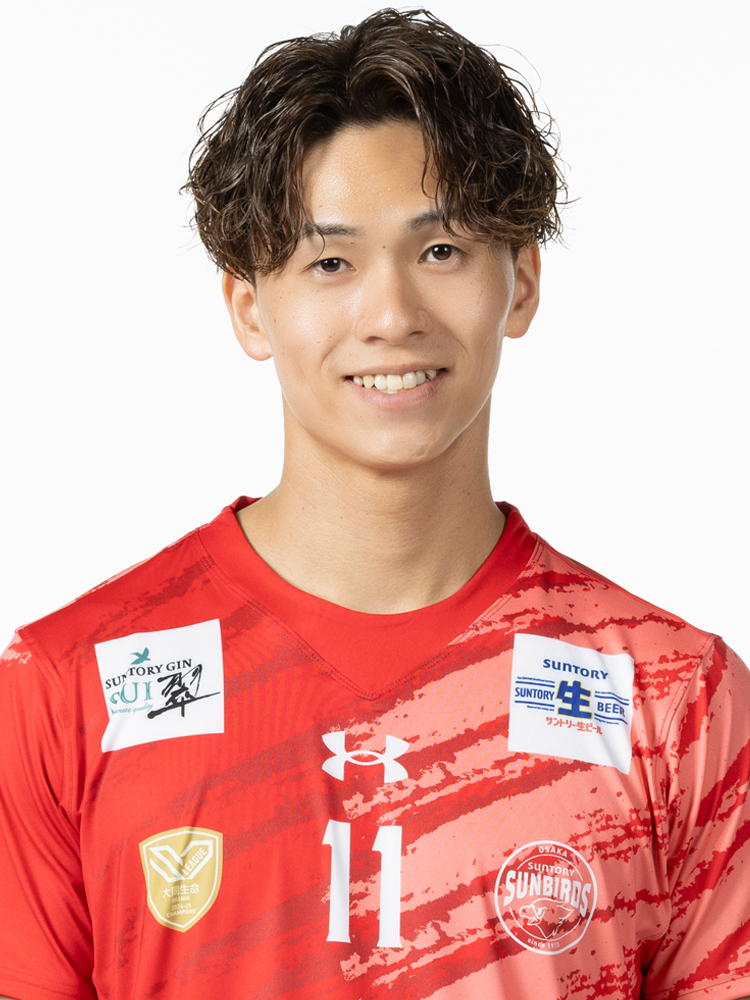 藤中 颯志 チーム・選手 | 公益社団法人SVリーグ/一般社団法人ジャパン