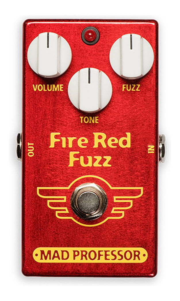Mad Professor Fire Red Fuzz Guitar Effects Pedal