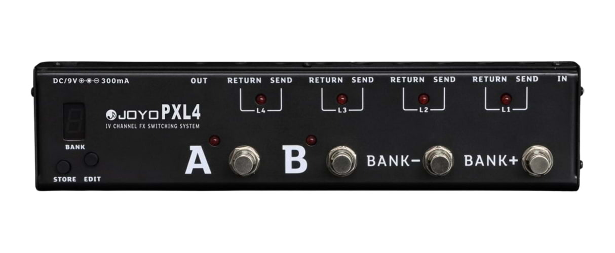 JOYO PXL-4 Guitar Effects Pedal - 4 Loop Controller