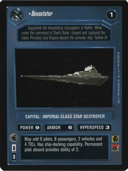 Star Wars CCG Devastator
