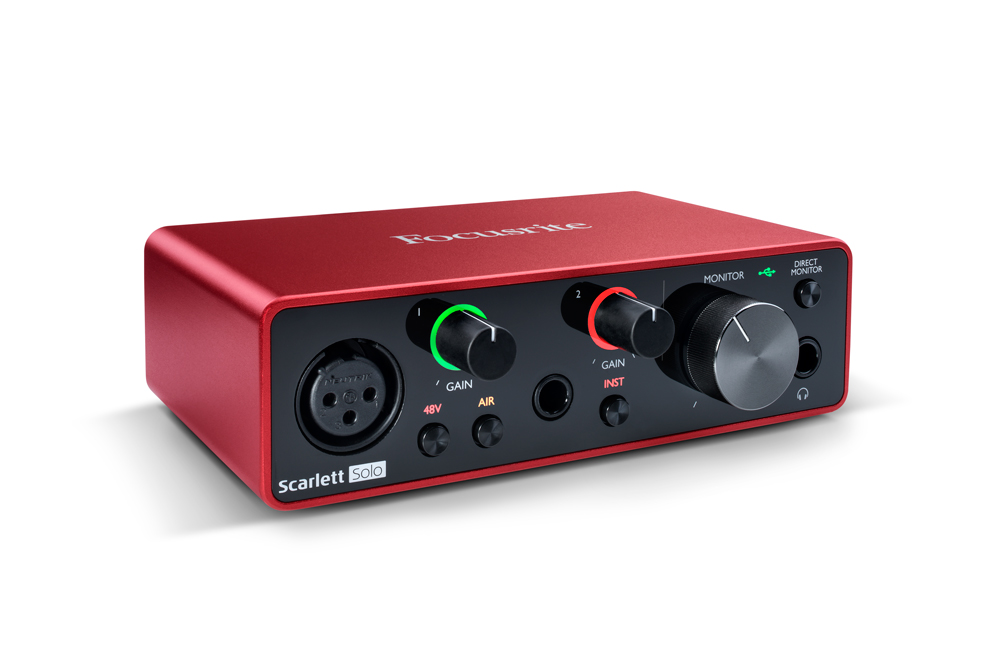 Focusrite Scarlett Solo Audio Interface - Swing City Music